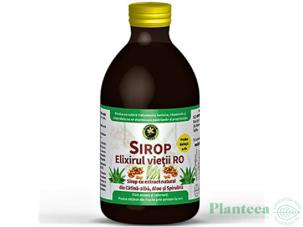 Sirop Elixirul vietii Ro 250ml - HYPERICUM PLANT