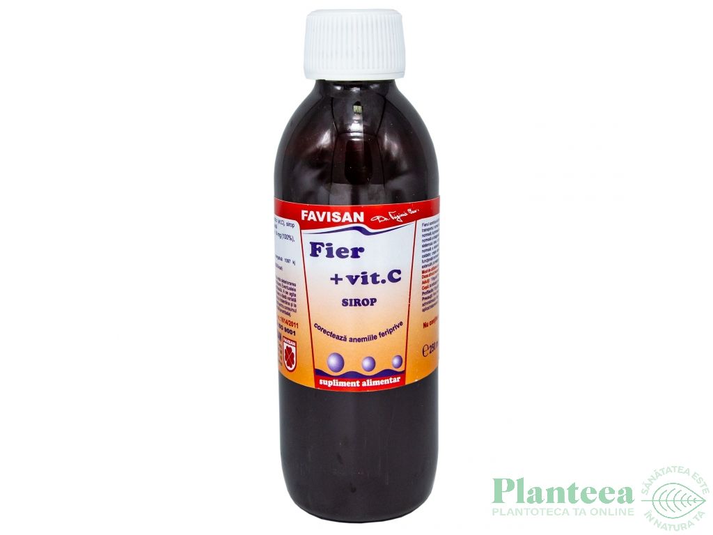 Sirop fier C 250ml - FAVISAN