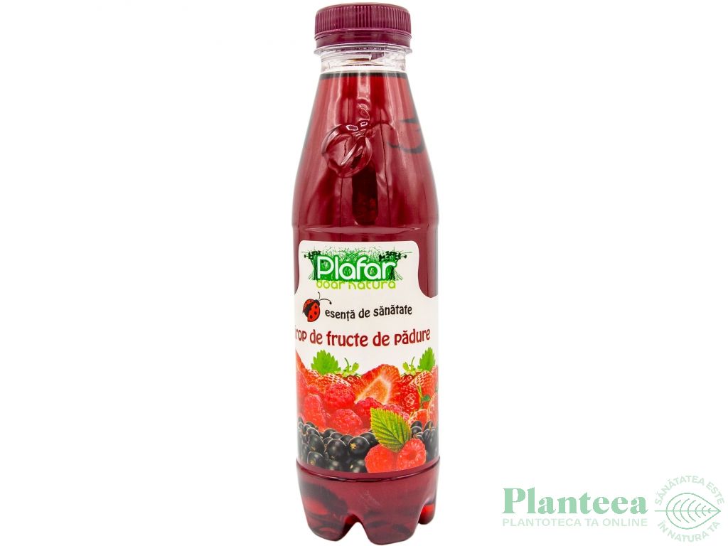 Sirop fructe padure 500ml - PLAFAR