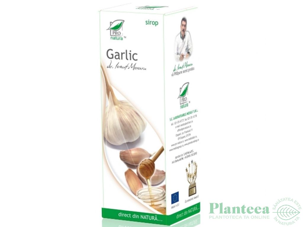 Sirop garlic 100ml - MEDICA