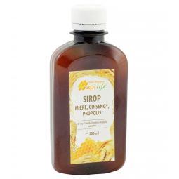 Sirop miere ginseng propolis 200ml - APILIFE