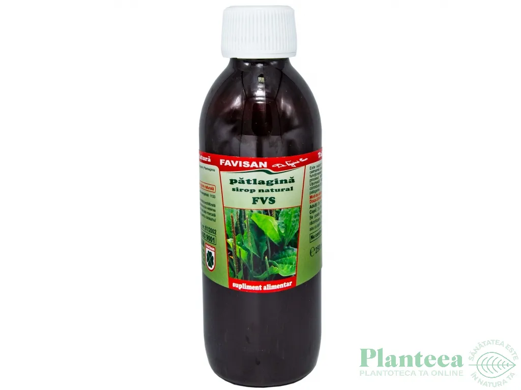Sirop patlagina 250ml - FAVISAN