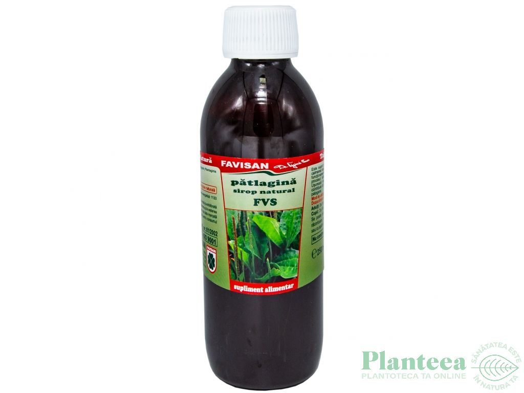 Sirop patlagina 250ml - FAVISAN