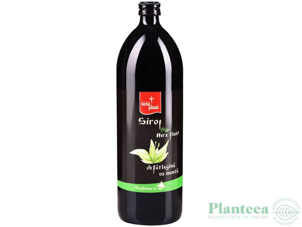 Sirop patlagina menta bio 1L - NERA PLANT