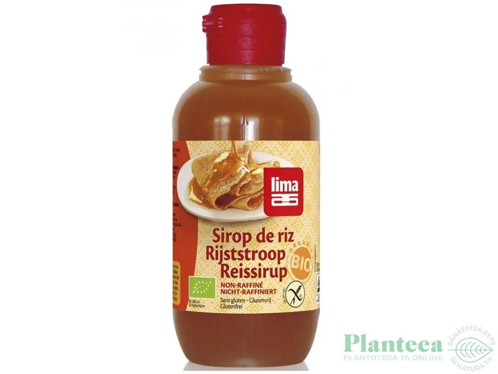 Indulcitor sirop orez nerafinat bio 420g - LIMA