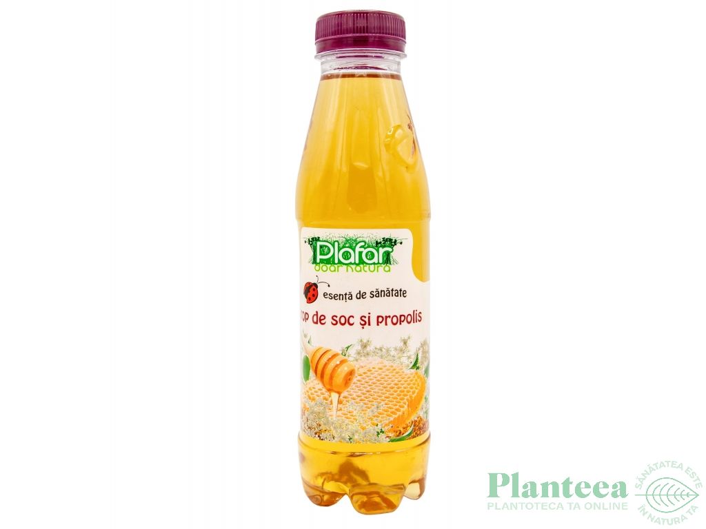 Sirop soc propolis 500ml - PLAFAR