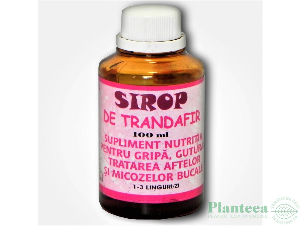 Sirop trandafir 100ml - ELIDOR