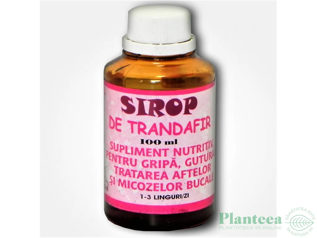 Sirop trandafir 100ml - ELIDOR