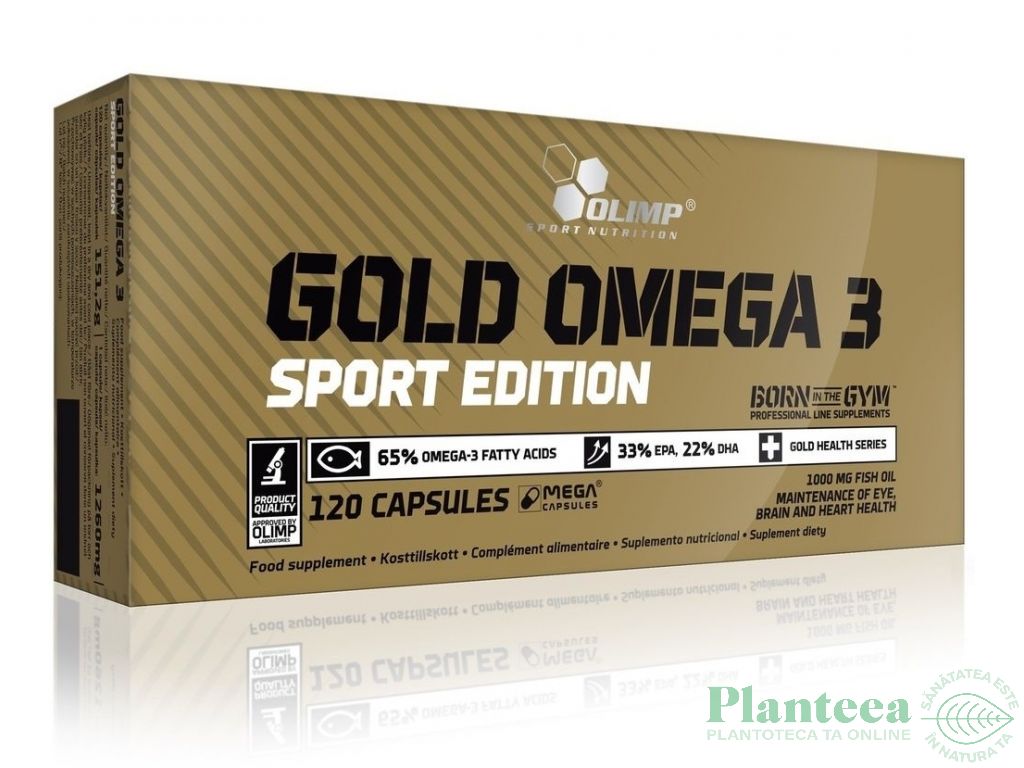 Gold Omega3 Sport edition 120cps - OLIMP