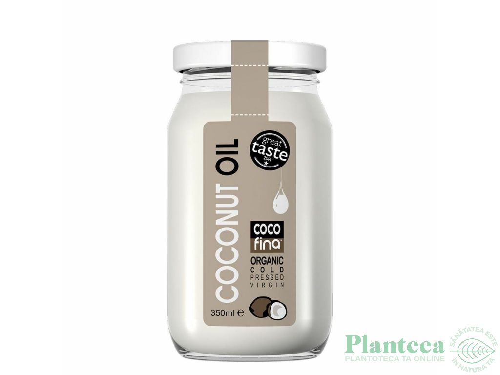 Ulei cocos virgin organic 350ml - COCOFINA