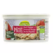 Pate vegetal ardei rosu eco 125g - GRANO VITA