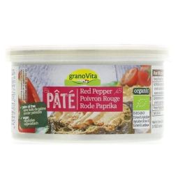 Pate vegetal ardei rosu eco 125g - GRANO VITA