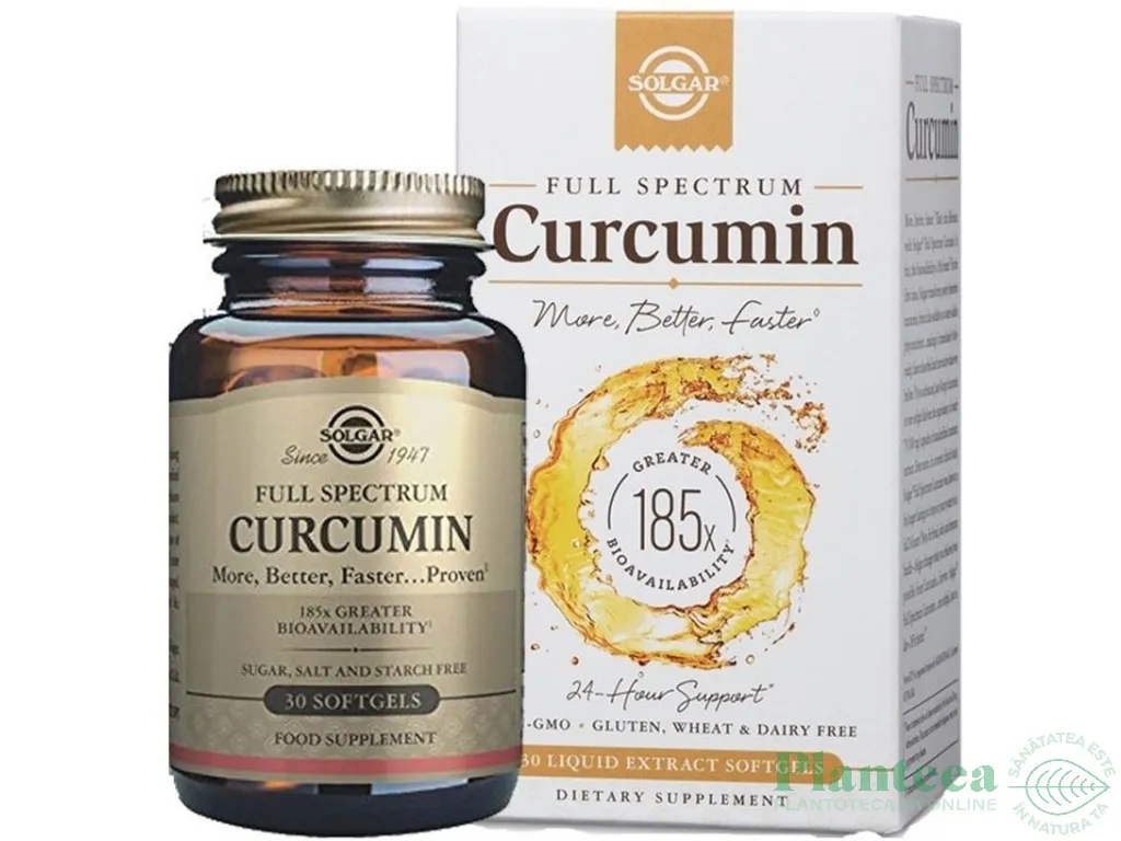 Curcumin full spectrum 30cps - SOLGAR