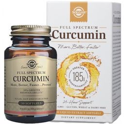 Curcumin full spectrum 30cps - SOLGAR