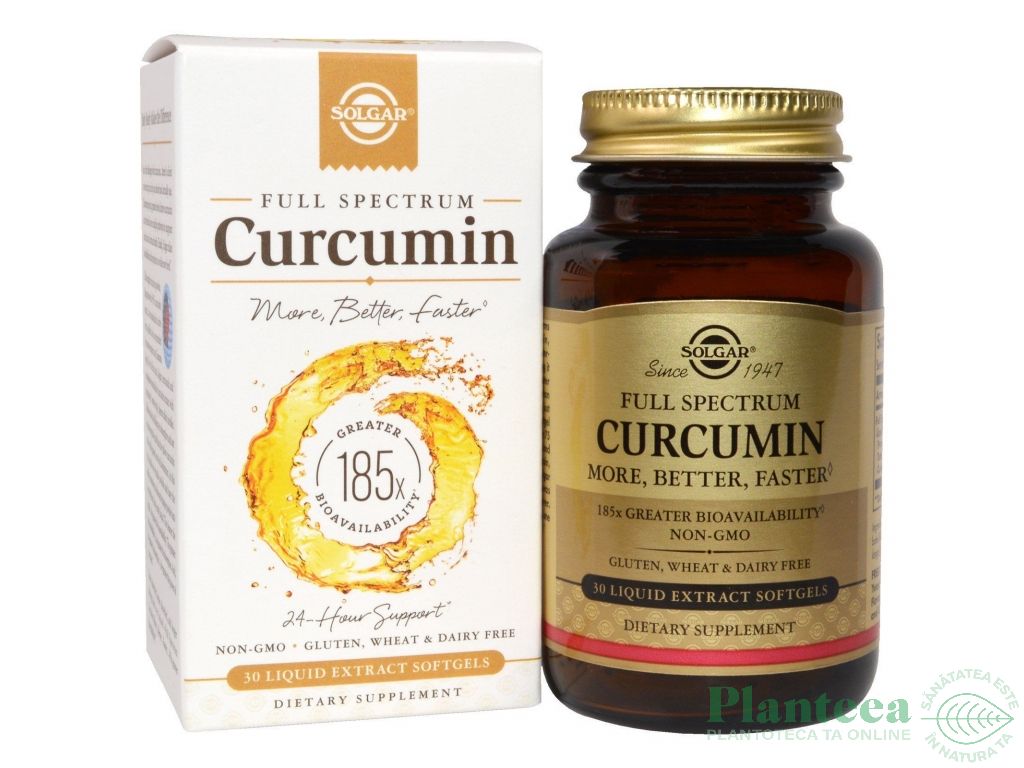 Curcumin full spectrum 30cps - SOLGAR