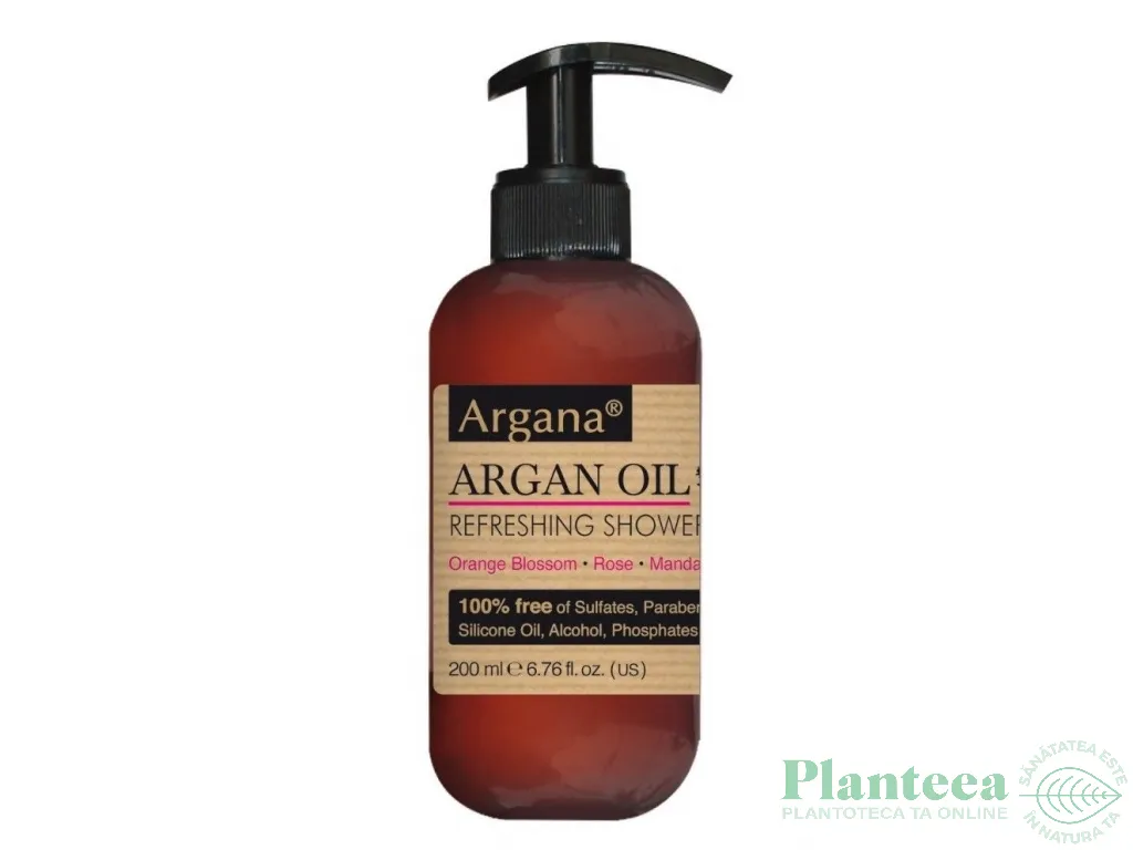 Gel dus ulei argan Argana 200ml - AZBANE