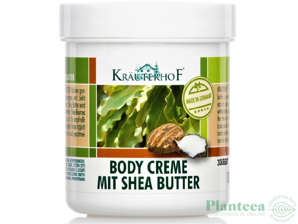 Crema corp unt shea 250ml - KRAUTERHOF