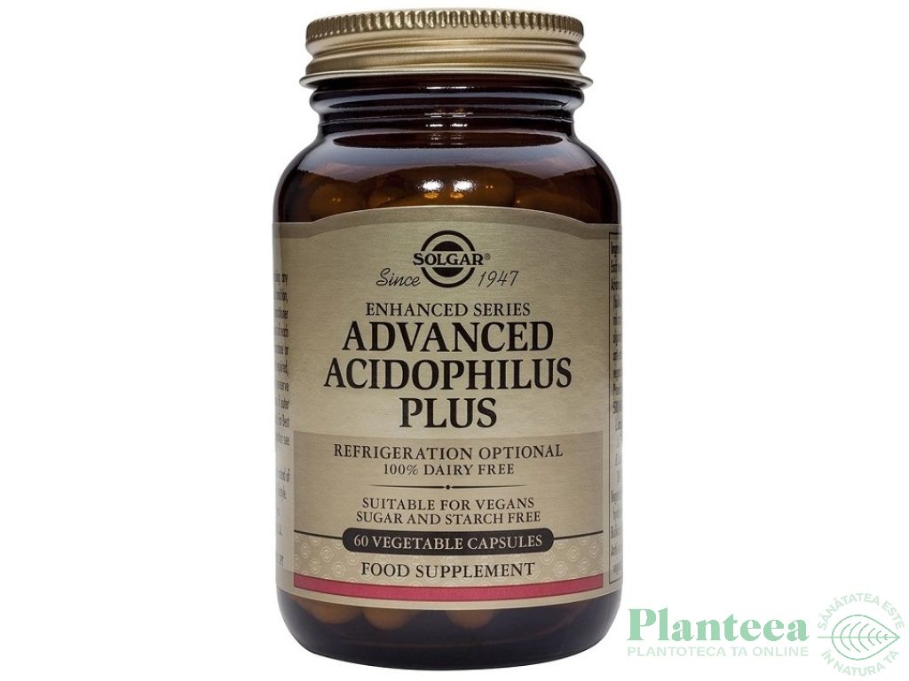 Advanced Acidophilous plus 60cps - SOLGAR