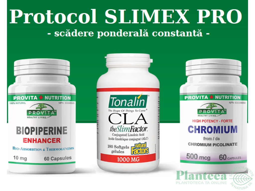 Protocol Slimex Pro [pt scadere ponderala constanta] 3b - PROVITA