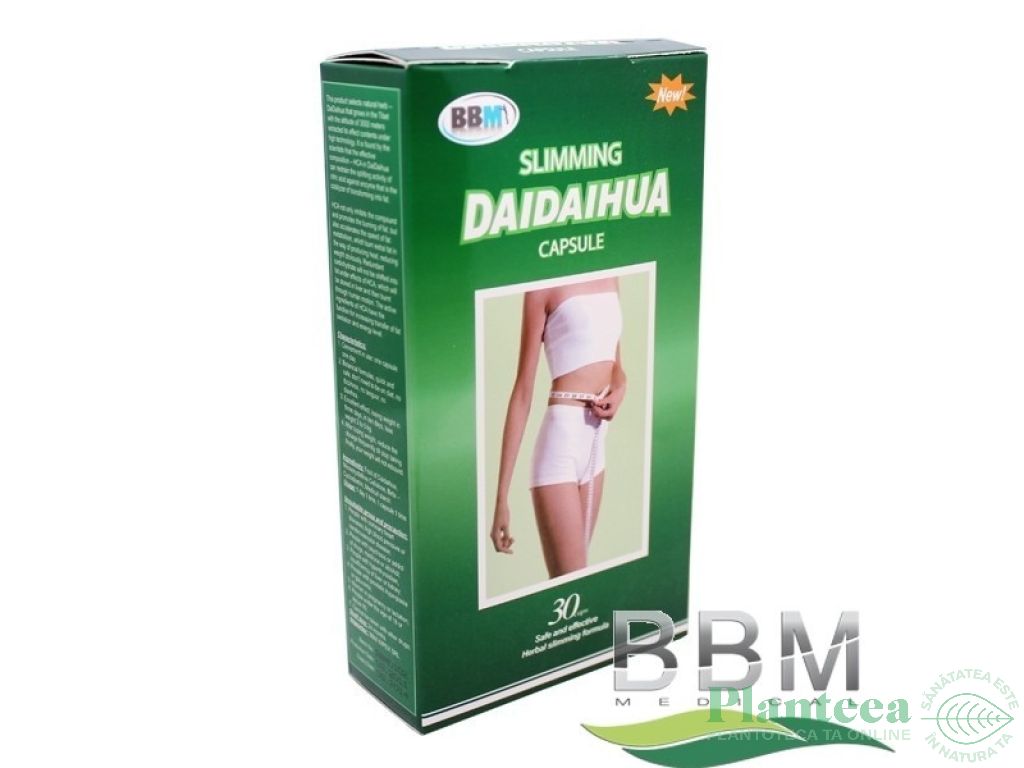 Slimming daidaihua 30cps - BBM MEDICAL