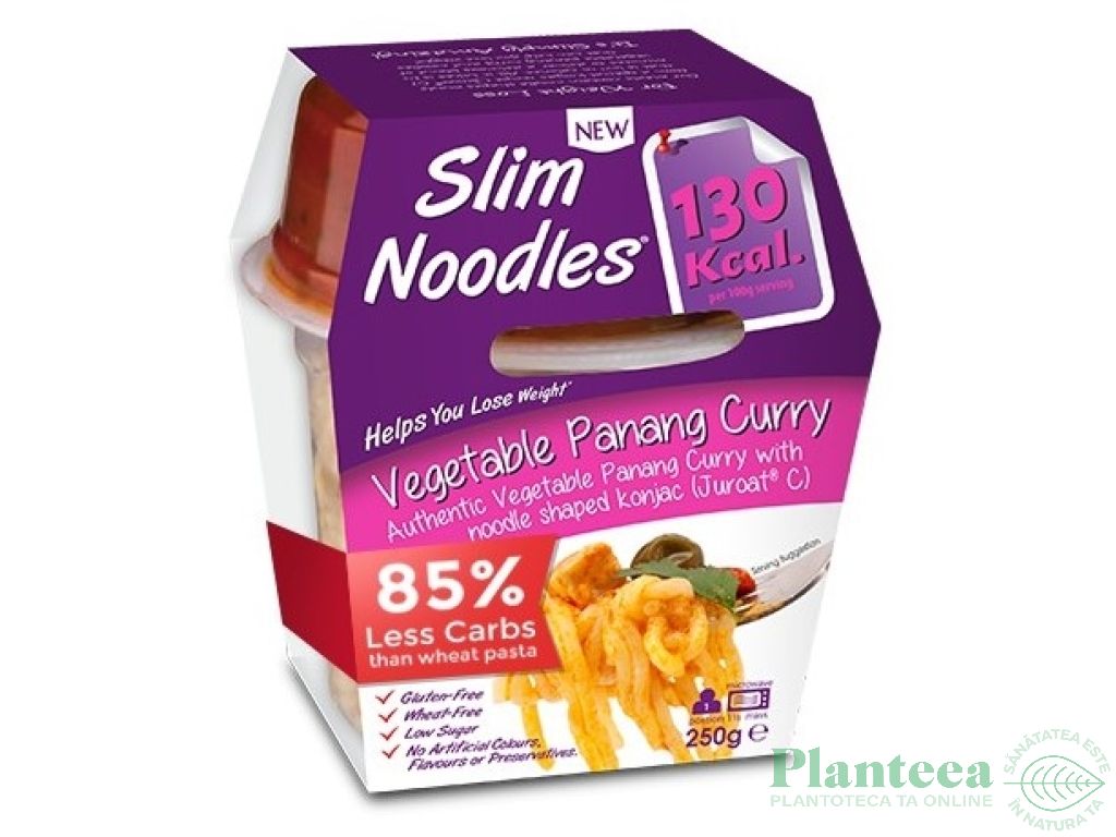 Meniu taitei konjac curry legume Panang 250g - SLIM PASTA