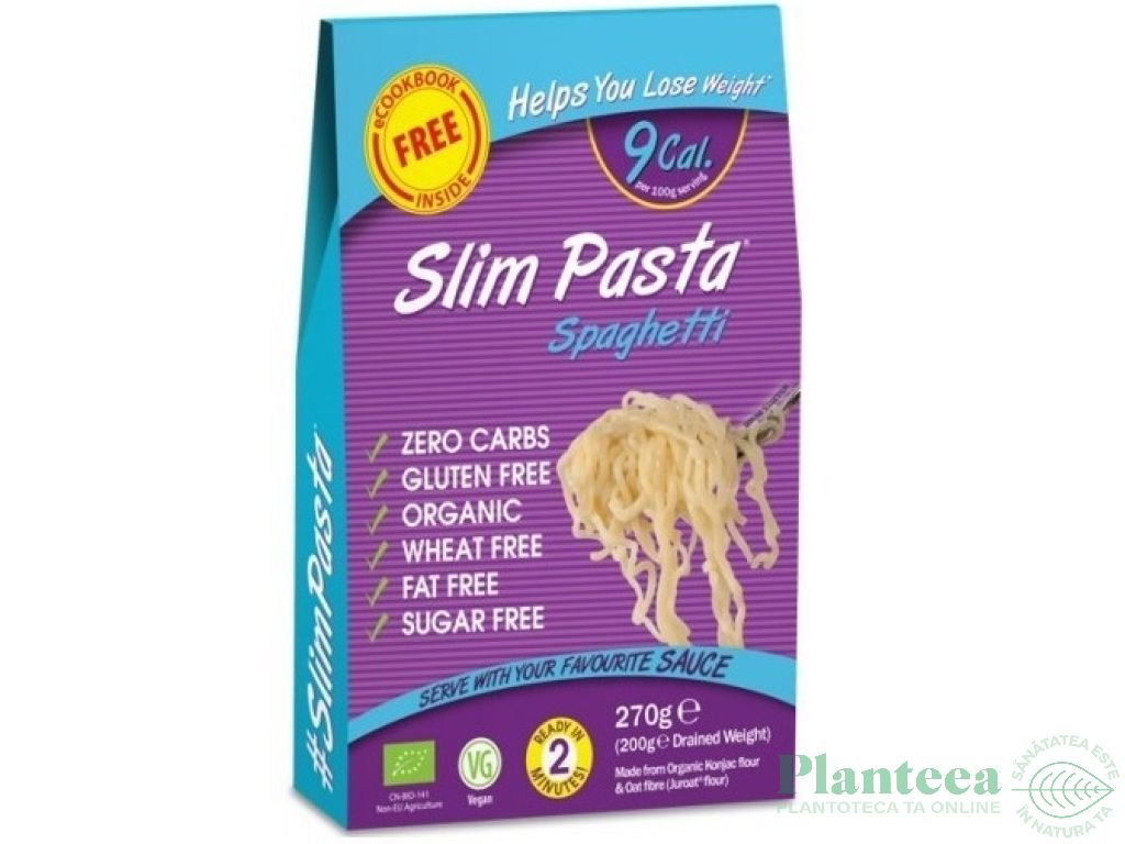 Paste spaghete konjac 270g - SLIM PASTA