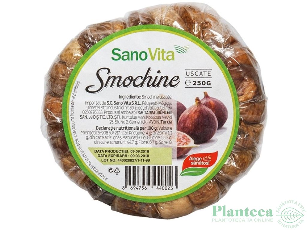 Smochine uscate 250g - SANOVITA