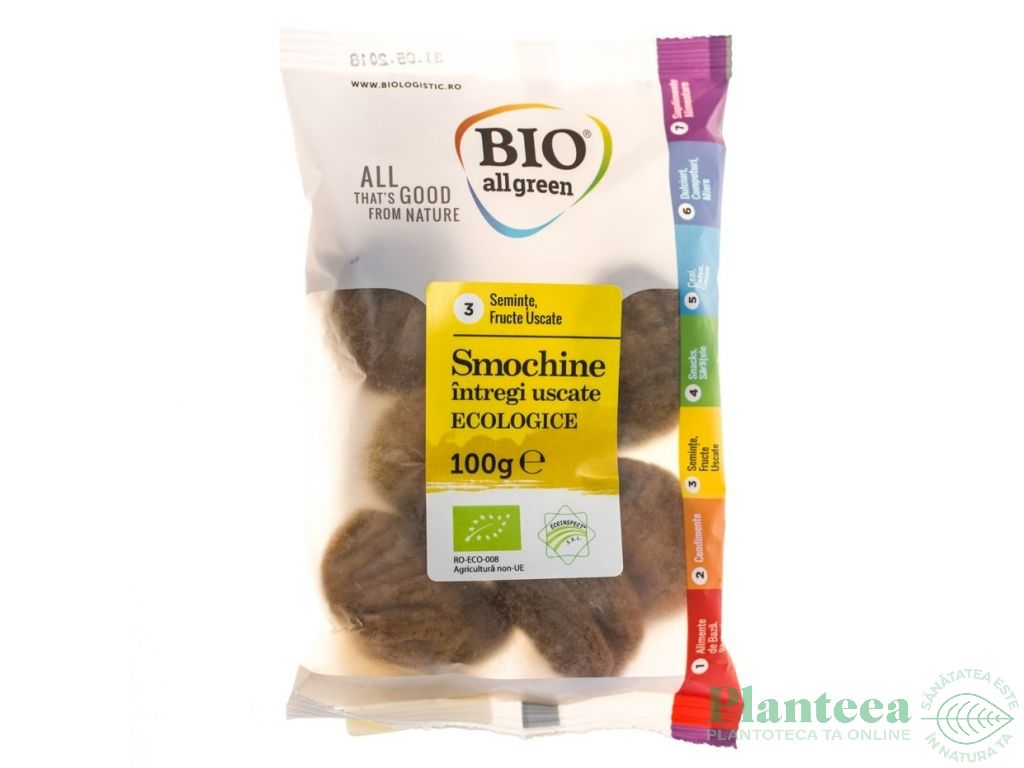 Smochine uscate eco 100g - BIO ALL GREEN