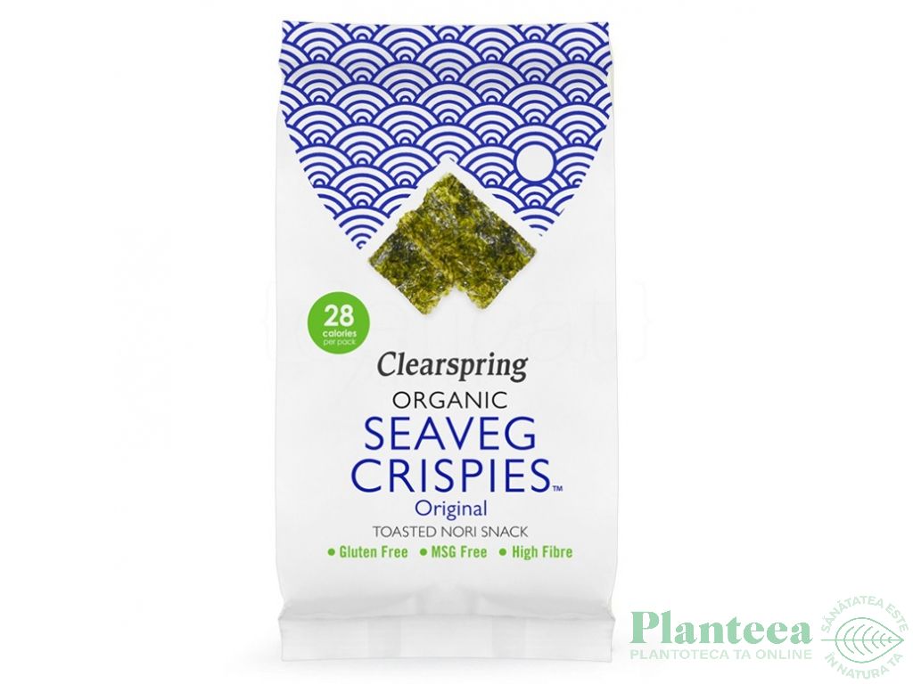 Snack alge nori original eco 8g - CLEARSPRING