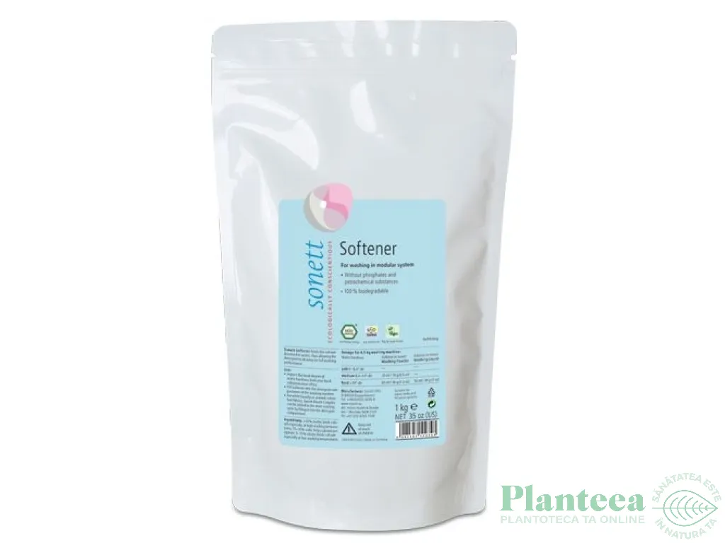 Dedurizant apa masina spalat rufe 1kg - SONETT