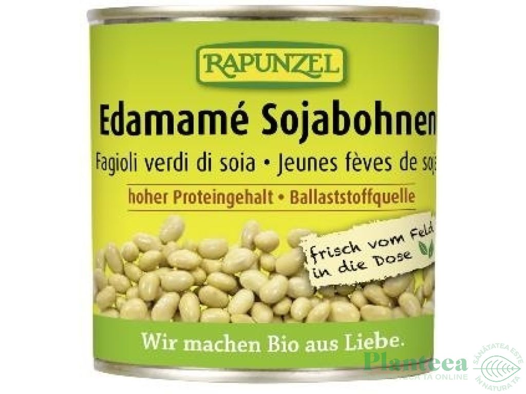 Conserva soia edamame boabe eco 200g - RAPUNZEL