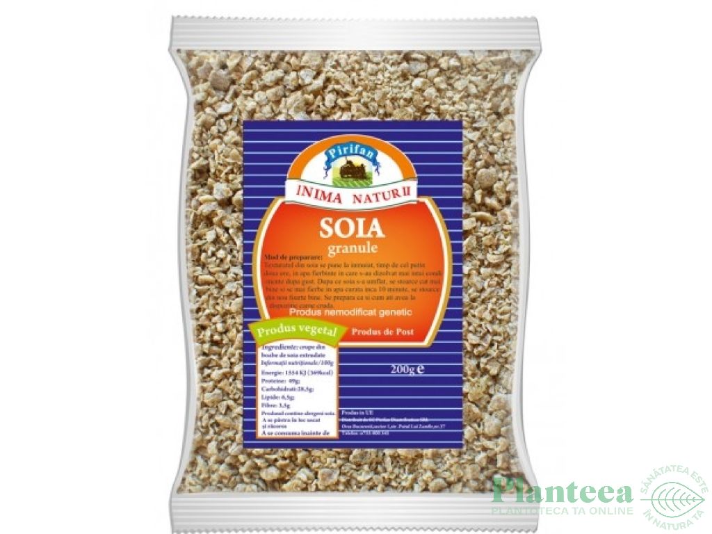 Soia texturata granule 100g - PIRIFAN