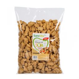 Soia texturata cuburi 500g - SANOVITA