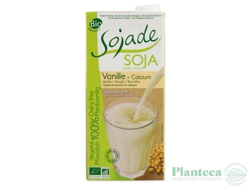 Lapte soia vanilie 1L - SOJADE