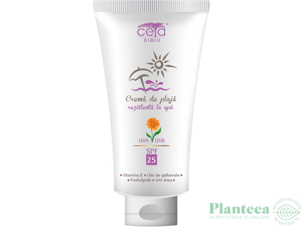 Crema plaja spf25 200ml - CETA SIBIU