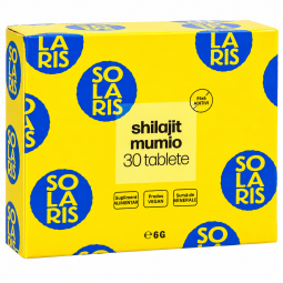 Shilajit mumio 200mg 30tb - SOLARIS