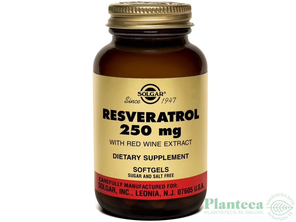 Resveratrol 250mg 30cps - SOLGAR