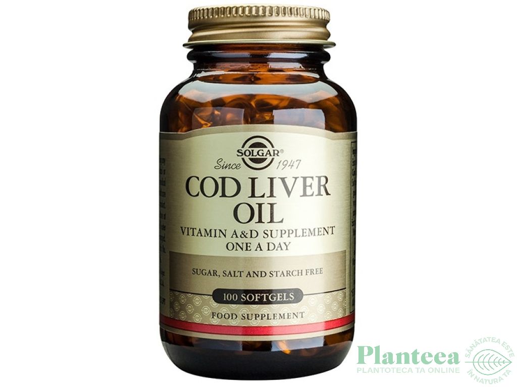 Cod liver oil 100cps - SOLGAR