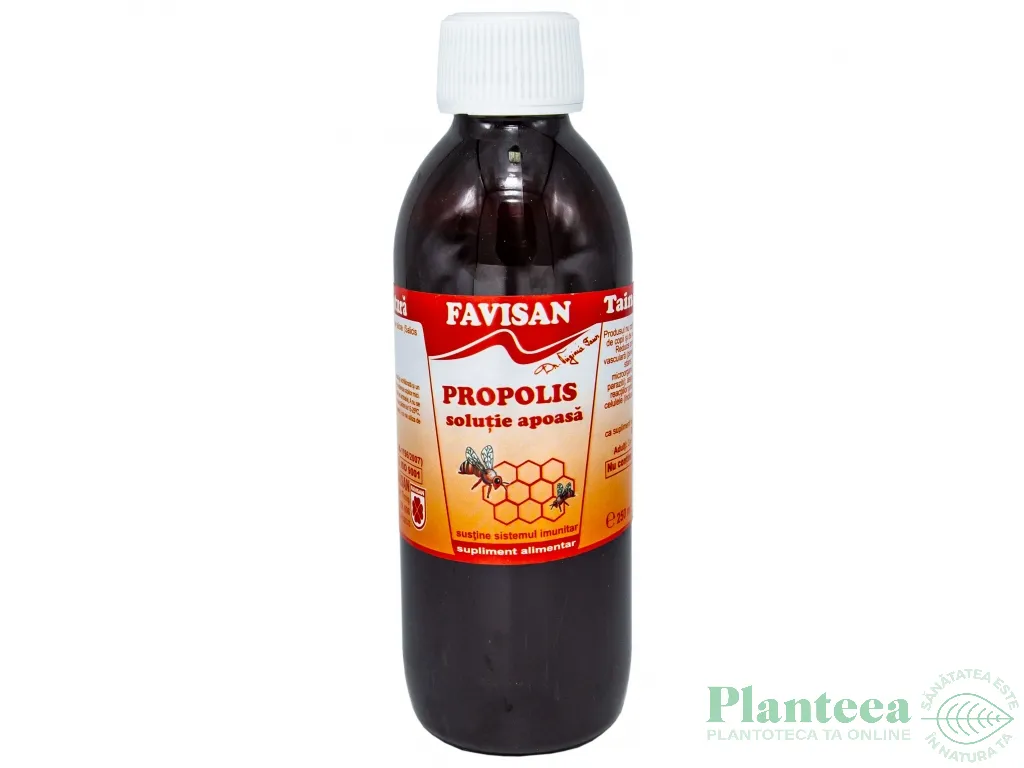 Sirop propolis solutie fara alcool 250ml - FAVISAN