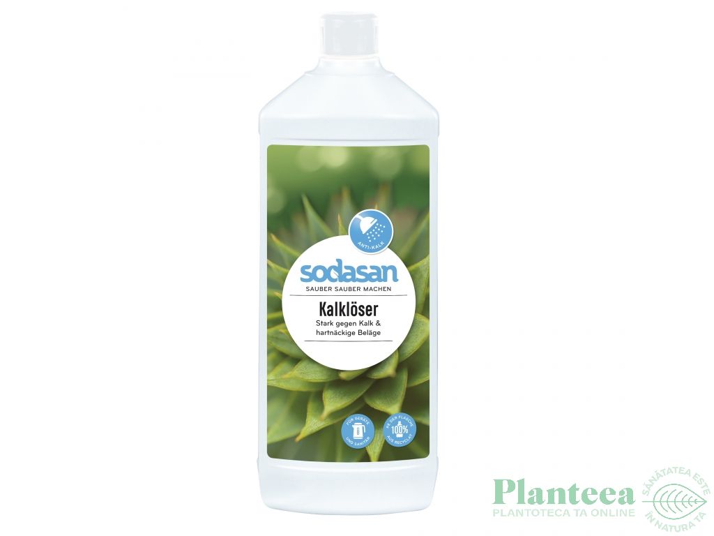 Solutie anticalcar detartrant 1L - SODASAN