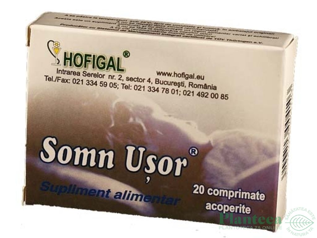 Somn usor 20cp - HOFIGAL