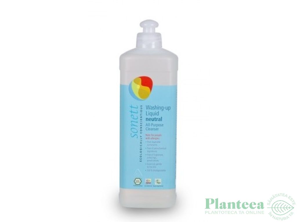 Detergent lichid vase sensitive 500ml - SONETT