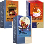 Kit 3Ceaiuri Sarbatoare [Semineu + Noapte Iarna + Turta dulce] eco 3b - SONNENTOR