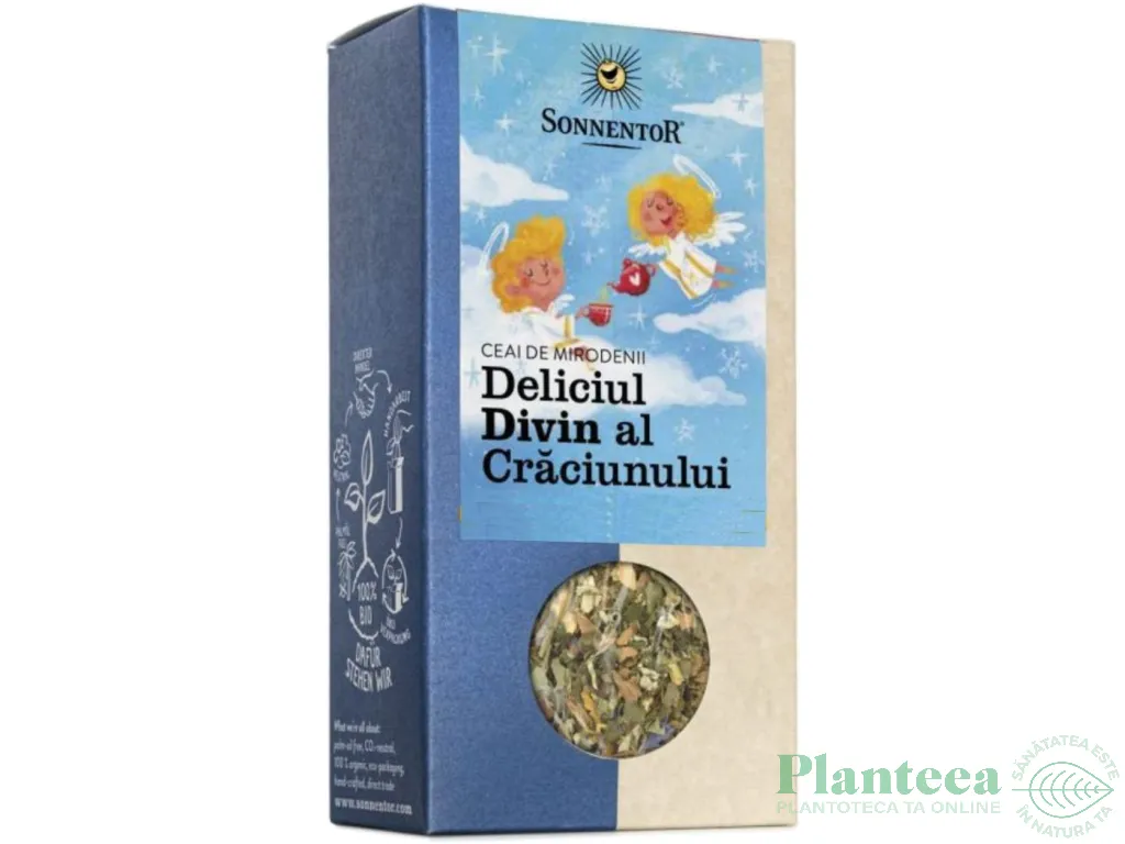 Ceai Plante deliciul Craciunului eco 60g - SONNENTOR
