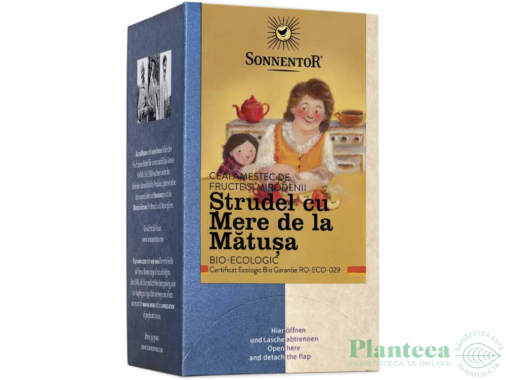 Ceai Fructe strudel mere de la matusa eco 18dz - SONNENTOR