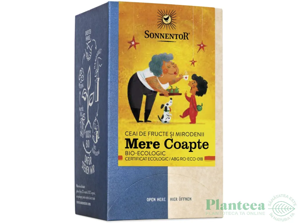 Ceai fructe mirodenii Mere Coapte eco 18dz - SONNENTOR