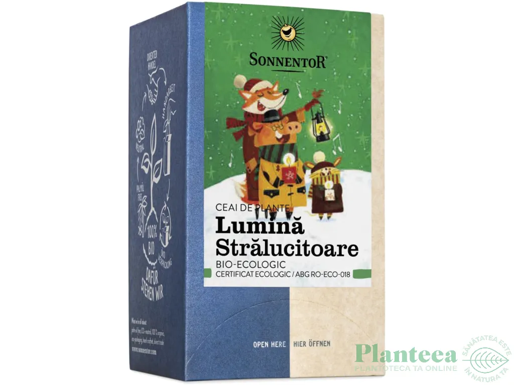 Ceai plante Lumina Stralucitoare eco 18dz - SONNENTOR