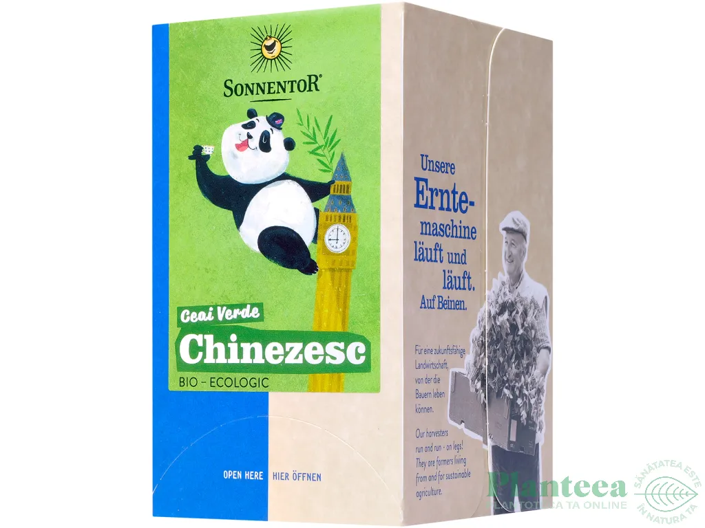Ceai verde chinezesc eco 18dz - SONNENTOR