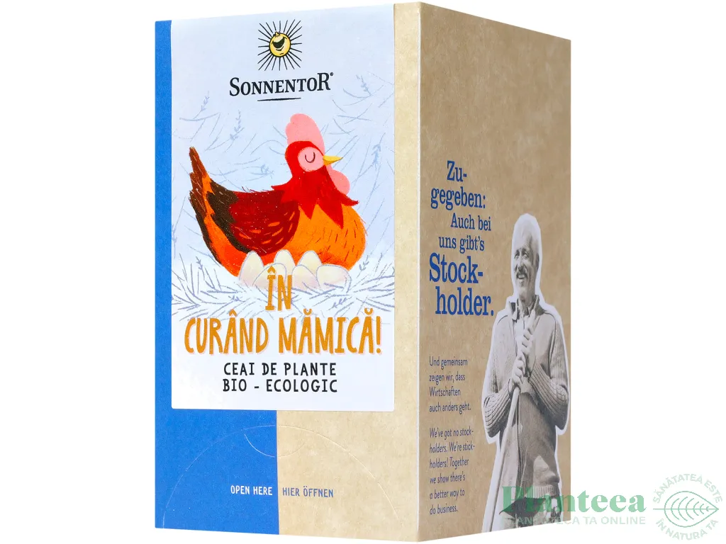 Ceai Ingerasii Strengari in curand mamica eco 18dz - SONNENTOR