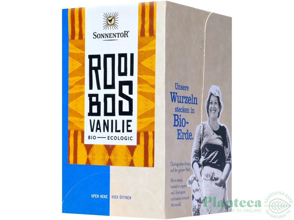 Ceai rooibos vanilie eco 18dz - SONNENTOR